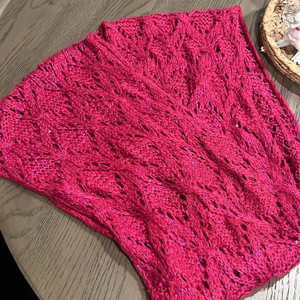 Pink scarf